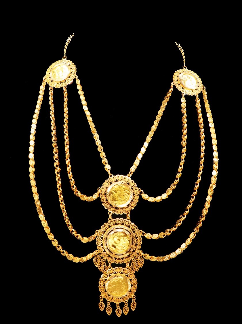 21K Gold Coin Necklace – SW11091